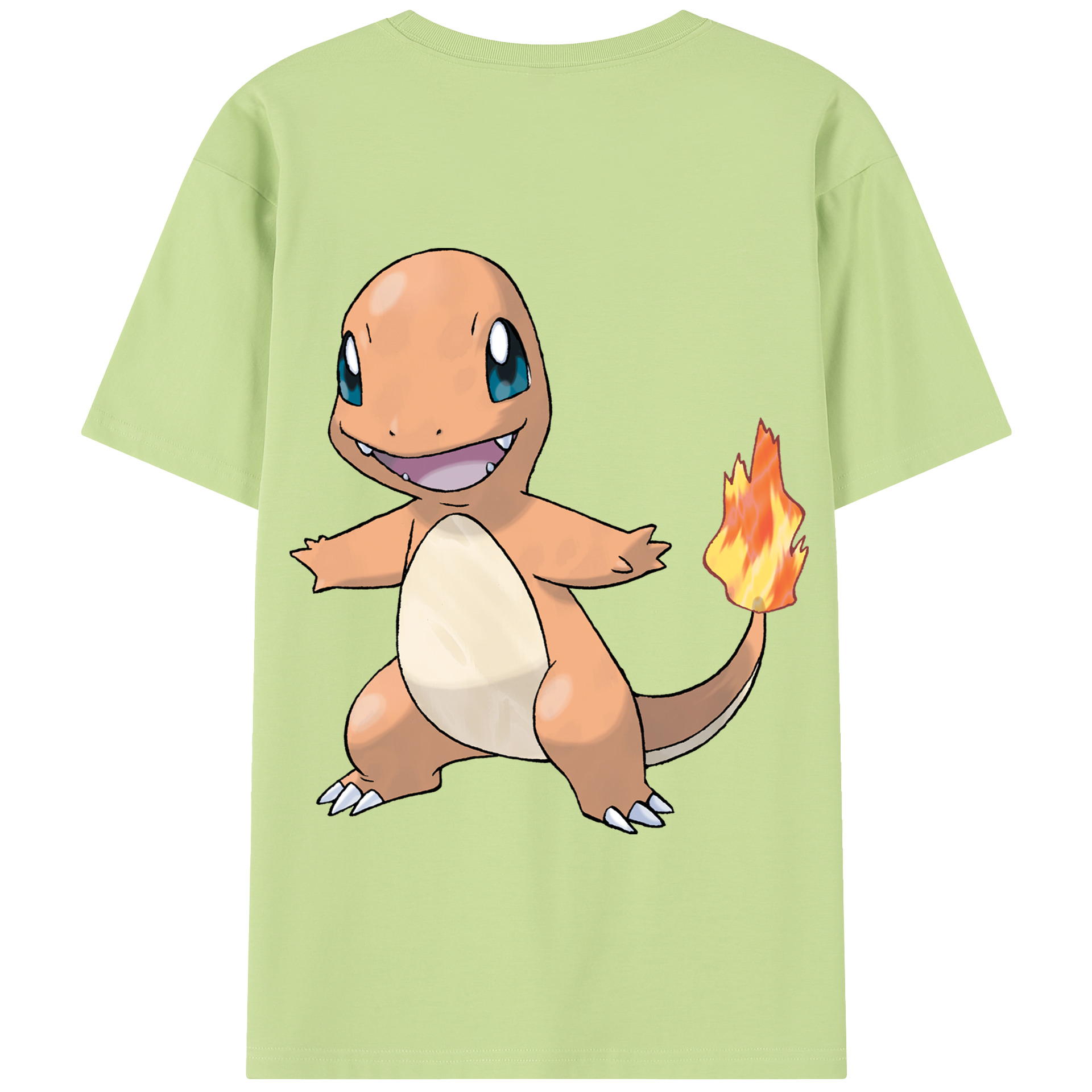 （画像用） ポケットモンスター Pokémon 綿100％半袖Tシャツ（背面プリント）
